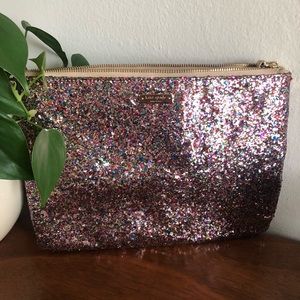 Kate Spade Pink Sparkle Clutch